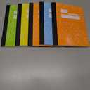 Mead Composition Notebook, Wide Ruled Paper, 7-1/2" x 9-3/4", 100 Sheets, Multicolor, Pack of 5