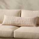 Loloi Magnolia Home by Joanna Gaines Liv Collection PMH0064 Beige 13'' x 35'' Cover w/Poly Pillow