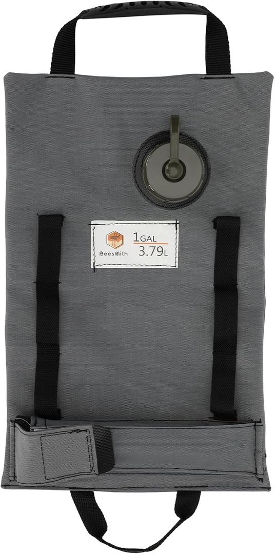 1 Gallon Armadillo Bag, Double Wear Resistant Collapsible Utility Bladder for Safe Transportation and Storage of Automotive Fluids, for Motorcycles, ATVs, UTVs