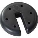 Quik Shade Set of 4 Heavy Duty Weight Plates for Securing Instant and Pop-Up Canopies and Tents,Black