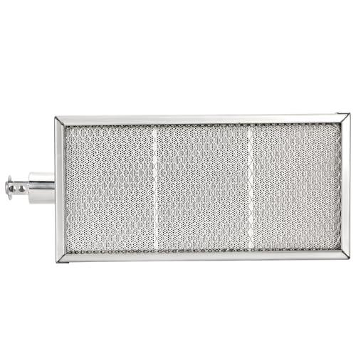 Infrared Side Burner for Napoleon Prestige 450/500/665, Ceramic Infrared Burner for Napoleon S81005, LEX 485 Rogue 425 525 625, 12,000BTU Ceramic Infrared Side Burner for Professional BBQ