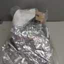 Inflatable Mirror Ball, Inflatable PVC Disco Ball Reusable Large Event Decoration Mirror Balloon, Silver Bubble Balloon Party, Wedding, Decor(1 Pcs, 0.6m/23.6in)