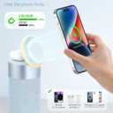COLSUR Bluetooth Speaker, Magnetic Wireless Charger, Bluetooth Speakers with Night Light, 2 in 1 Wireless Charging Station for iPhone 17/16/15/14/13/12 Series, AirPods Pro 2/4/3/2Gift Ideal