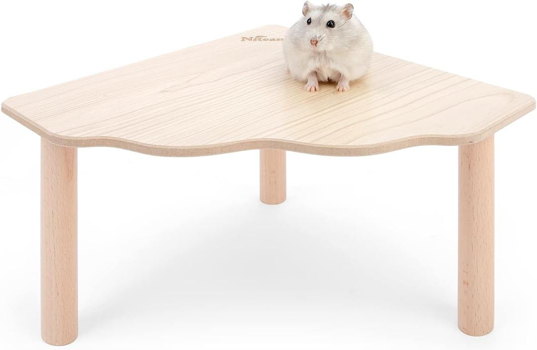 Hamster Play Wooden Platform