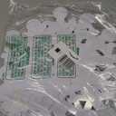 Thyle 15 Pcs Large Christmas Snowflake Ornaments Outdoor 14/10/6 Inch White Plastic Snowflake Decorations Waterproof with Hanging Wire for Winter Indoor Outdoor Xmas Tree Window Home Decor