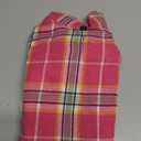 Kuoser Waterproof Dog Coat, Reversible Dog Jacket for Medium Dogs, Adjustable Durable Doggie Winter Coat Warm Puppy Cold Weather Apparel Breed, Rose XS