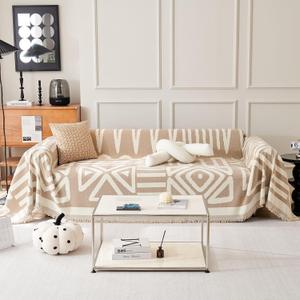 VClife Sofa Covers for Dog Couch Cover for Oversized Sofa, Chenille Sofa Protector Pet Couch Cover for 3 Cushion Couch, Non Slip Couch Slipcover Washable Living Room Furniture Protector, 71"X150" (XX-Large (71*150inch))