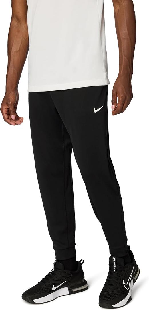 Nike Men's Totality Dri-FIT Tapered Versatile Pants (Medium, Black/White)