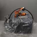 Giraffe Tools AW30 Garden Hose Reel Retractable 1/2" x 100 ft Wall Mounted Water Hose Reel Automatic Rewind, Any Length Lock, 100 ft, Dark Grey