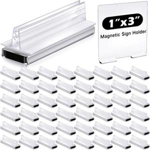 Thyle 200 Pack Magnetic Sign Holder Grip Holder, Powerful Magnet