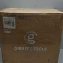 Giraffe Tools Ground Mounted Retractable Hose Reel 5/8 Inch x 92FT, Heavy Duty Automatic Rewind Garden Hose Reel and Garden Leader Hose 10ft x 5/8", Short Water Hose Heavy Duty