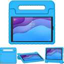 CCambro Kids Case for Lenovo Tab M10 HD 2nd Gen,Case for Lenovo TB-X306X/TB-X306F 2020 Release 10.1 inch 2nd Gen Tablet Kid Friendly Rotating Stand hockproof Light Weight EVA Cover, Blue
