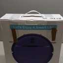 Robot Vacuum and Mop Combo, Automatic Vacuum and Mop 2 in 1 Robot Cleaner with Schedule, WiFi/App/Voice, Water Tank and Dustbin, Self-Charging, Slim, Ideal for Pet Hair, Hard Floor, Carpet