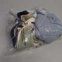 8-Pack Baby Muslin Bibs, Soft Cotton Drool Bibs for Boys Girls, Adjustable and Absorbent Newborn Bib Set for Feeding and Drooling (Green)