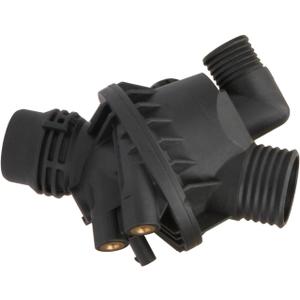 MITZONE Engine Coolant Thermostat Assembly Compatible with 2011-2012 BMW X3 xDrive35i 2013-2017 X3 2015-2018 X4 Replace 11537586784