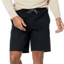 Amazon Essentials Men's 9" Elastic Waist Cargo Shorts, Black, XX-Large