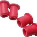 4Pcs Front & Rear Subframe Engine Cradle Bushing Kit Compatible With Nis'san Rogue 2008-2013,Front & Rear Sub Frame Bushing Kit Replaces 54466-JD000 54467-BR00A,Red
