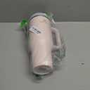 STANLEY Quencher H2.0 Tumbler with Handle and Straw 40 oz Flowstate 3-Position Lid Cup Holder Compatible for Travel Insulated Stainless Steel Cup BPA-Free Rose Quartz 2.0