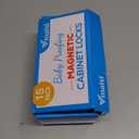 Magnetic Cabinet Locks for Child Safety, Drawer Locks Baby Proofing, Magnetic Door Safety Locks for Cabinets and Drawers, Easy Installation No Tools Required (6)