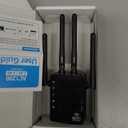 12880 Sq.Ft Range WiFi Extender Signal Booster Dual Band 5GHz/2.4GHz, 105-Device Compatibility, Simple Installation, WiFi Extender