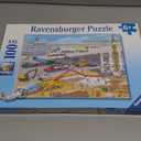 Ravensburger Construction at The Airport Jigsaw Puzzles - Enhanced Kid's Cognitive Development | Unique Puzzle Pieces for Holidays and Birthdays