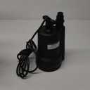 Sump Pump Submersible, 1/3 HP 2000GPH Thermoplastic Portable Utility Pump, Electric Water Pump for Swimming Pool Tub Basement Garden Pond Draining with 10ft Cord