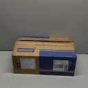 Wallmaster Wall Mounted Storage Bins, Wall Storage Bins Parts Rack 10 Bins&3 Rails Wall Mount Tool Organizer Hardware Storage Organizer (Blue)