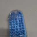 Rubber Curry Brush Dog for Short Haired Dogs - Soft & Gentle Deshedding Brush - Use Wet as Bath Brush or Dry for Grooming Loose Hair