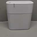 funest Automatic Touchless Bathroom Trash Can with Lid- 3.5 Gallon Motion Sensor Garbage Can for Kitchen, Bedroom, Office,Auto-Adsorption Waterproof Bathroom Trash Can