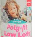 Fairfield Poly-Fil Low-Loft Batting Crib 45" X 60" (Each)