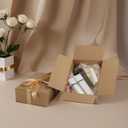 CRUGLA 40 Packs 10x7x3 Shipping Boxes for Small Business, Corrugated Cardboard Boxes Bulk for Shipping Packing Mailing