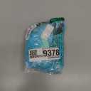 Beautikini Period Swimwear One Piece Menstrual Leakproof Swimsuit One Shoulder Ruffle Bathing Suits for Girls Teens (Small, Blue Curacao)