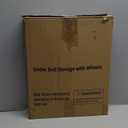 Under Bed Storage with Wheels, 2 Pack Under Bed Storage Containers with Label Holders for Clothes, Shoes and Blankets, Rolling Underbed Shoe Organizer with Cover, Beige (30.71x15.7x7.28 in)