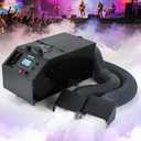 3000W Professional Low Lying Fog Machine with Upgraded Food-Safe PP Tank - Dual Nozzle, LCD Screen, DMX/Remote - Rustproof, Shockproof, Odorless Fog for Stage, Halloween, Events