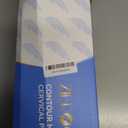 Cervical Neck Pillow King Size - Cooling Sandwich Dynamic Memory Foam Pillows for Sleeping, Adjustable Contour Ergonomic Orthopedic for Side, Back & Stomach Sleepers Soft, White