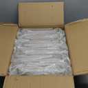 24 Pack Gold Picture Frames 5 x 7 Inch Clear Acrylic Sign Holders Double Sided Display Frames Bulk with Stand 2 mm Gold Border for Table Numbers Wedding Party (Vertical)