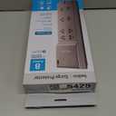 Belkin Surge Protector Power Strip, 8 AC Multiple Plug Outlet w/ 12ft Heavy-Duty Extension Cord, UL-listed Outlet Extender w/ Flat Plug for Home, Office, Computer Charging - 3,550 Joules of Protection