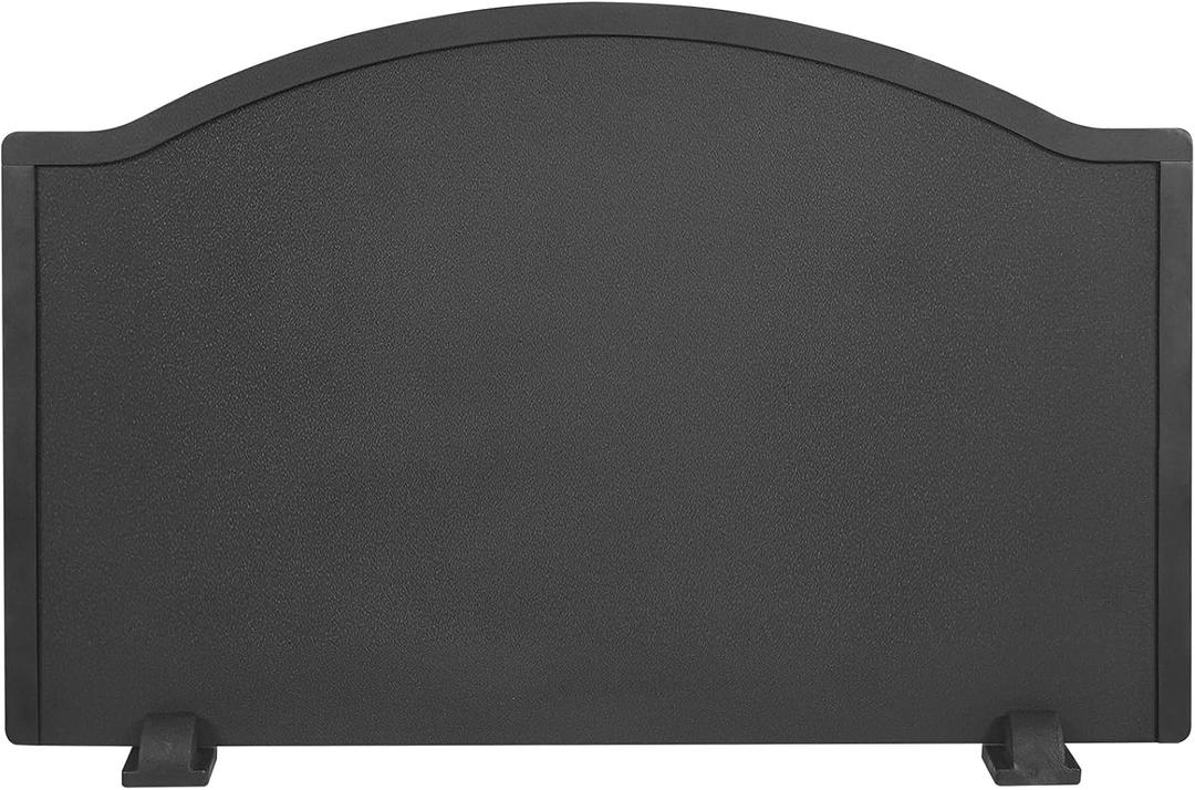 Firebacks for Fireplace-Iron Fireback with Feet, 28inch