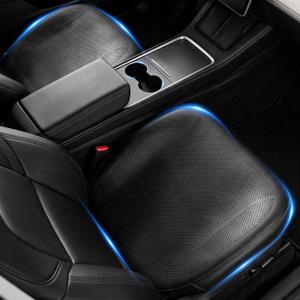2 Pcs Nappa Leather Front Seat Covers for Tesla Model Accessories