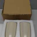 2 Pack Ceramic Coffee Mug with Sip Hole 9.5oz Retro Espresso Cup with Straws Travel Mug Handpainted Porcelain Coffee Tea Cup Novelty for Kitchen Milk Juice Cappuccino Latte Speckle White