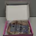 Esmee Long Wavy Strawberry Blonde Wigs with Fringe for Women Natuaral Synthetic Hair Heat Resistant Wig for Daily Party Cosplay Use