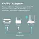 TP-Link AC1200 Wireless Gigabit Access Point - Desktop WiFi Bridge, MU-MIMO & Beamforming, Supports Multi-SSID/Client/Range Extender Mode, 4 Fixed Antennas, Passive PoE Powered (TL-WA1201), Dual-Band