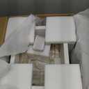 15"x18" Undermount White Bar Prep Sink Granite Composite