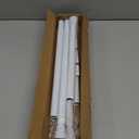 AIZESI 2pcs Spring Tension Curtain Rod 28 to 48 Inch,White Tension Rod Adjustable Curtain Rod Non Slip Curtain Tension Rod No Drill Spring Curtain Rod for Window?Bathroom?Doorway