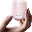 Comiso Small Speaker, IPX7 Waterproof Bluetooth Speaker with Stereo Sound and Robust Bass, Mini Speakers with Hands-Free Call, Portable Speakers for Shower, Indoor & Outdoor, Gift for Men, Women (Pink)