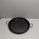 Paella Pan  Enamelled, No-Rust Steel Skillet  Perfect for Propane & Gas Burners  Indoor & Outdoor Cooking Cacerola Paellera Sarten  18 Inch, for 12 Servings