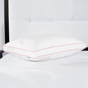 kate spade new york Endless Loft Pillow 18" x 36", Medium Firm Pillow with Foam-Core and 2" Gusset for Maximum Support, Best for Back or Side Sleepers, King, White