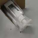 LazBlinds No Drill Blackout Roller Shades, 26.5" W x 72" H, White