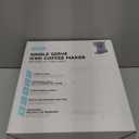 Tastyle Single Serve Coffee Maker, Iced and Hot Coffee Machine for K Cup & Grounds, Compact Design, 40oz Removable Water Reservoir, 6 to 24 Oz Brew Sizes, Fits 7.3" Travel Mug, Gray