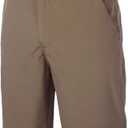 Zusmen Mens Classic Shorts, Men Flat Front Shorts,Multi Pocket Stretch (38, Khaki40)